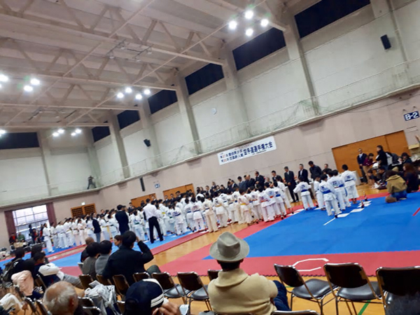 正道会館愛媛県少年空手道選手権大会(2018年11月25日)