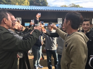 悠心道場BBQ大会（2017年11月12日）