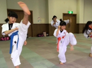 女子部合同稽古（2017年4月8日）