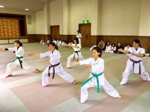 女子部合同稽古（2017年4月8日）