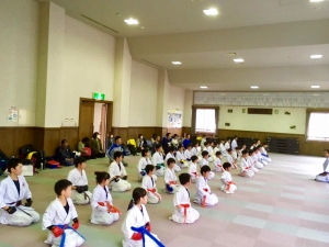 親子空手体験（2017年4月8日）