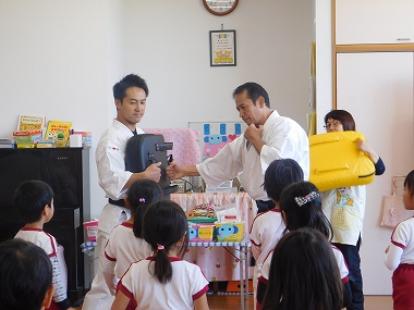 福角保育園空手体験会（2016年11月7日）