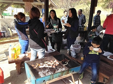 悠心道場BBQ大会（2016年11月5日）