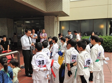 正道会館愛媛県少年空手道選手権大会（2016年10月9日）