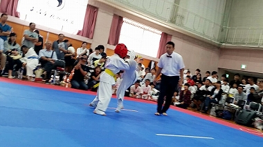 正道会館愛媛県少年空手道選手権大会（2016年10月9日）